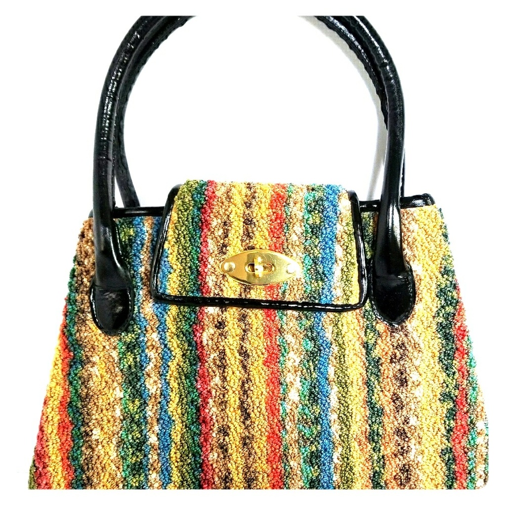 Jerry Terrence Carpet Handbag